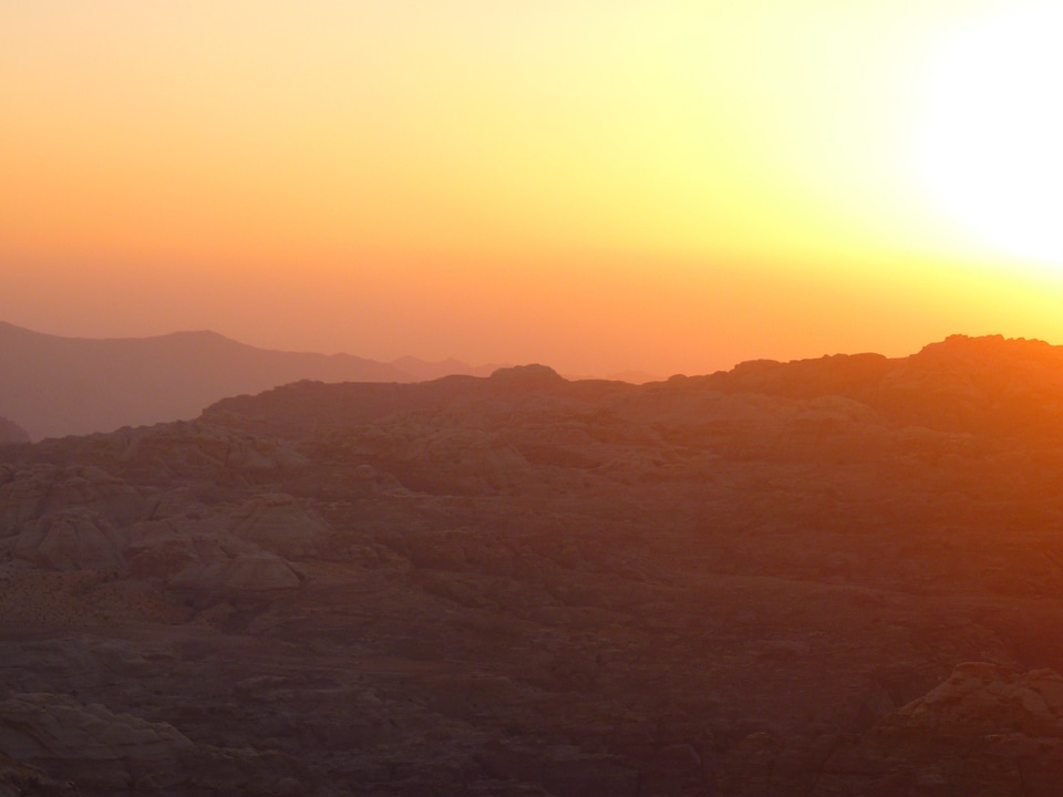 Travel middle east backlighting