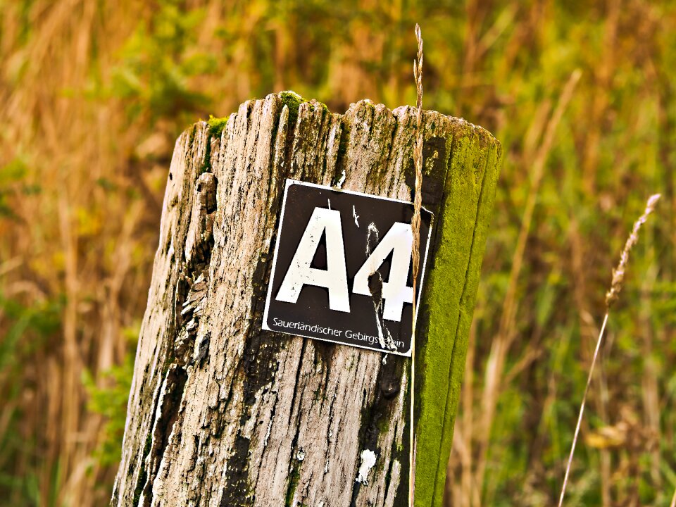 Directory waymarks indicator