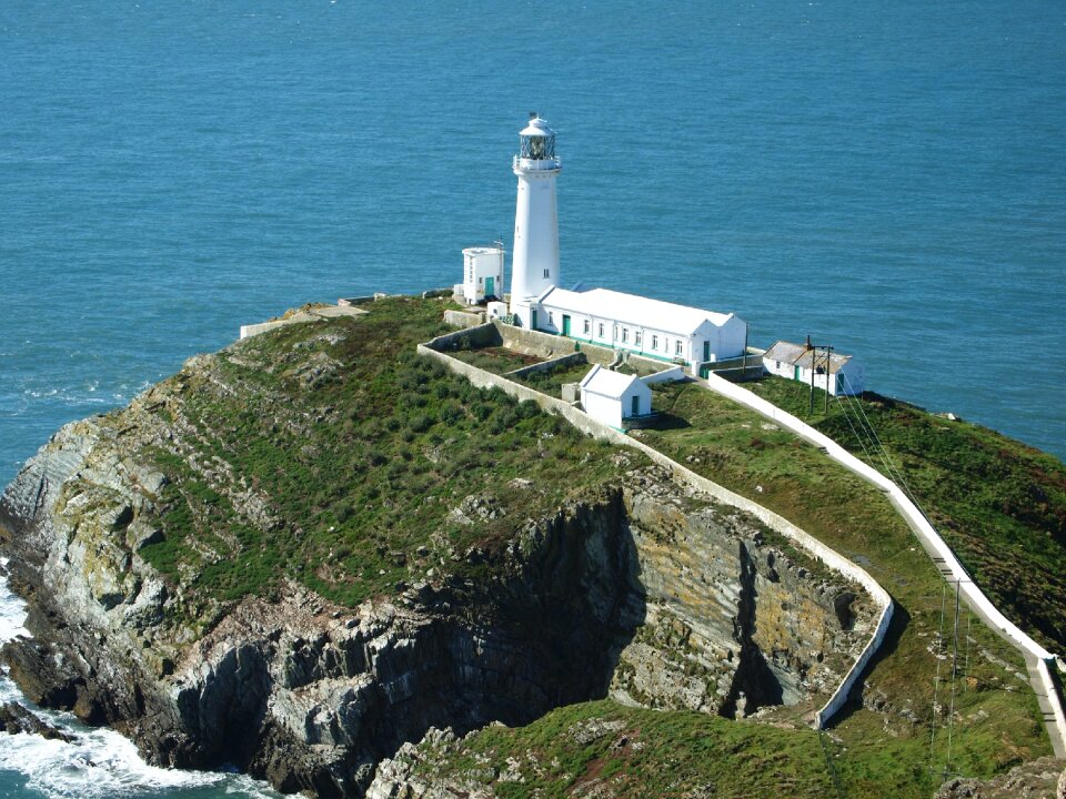 Anglesey coastal sea