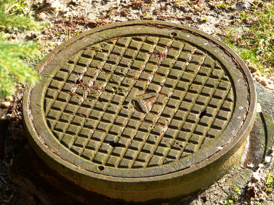 Grate sewerage water