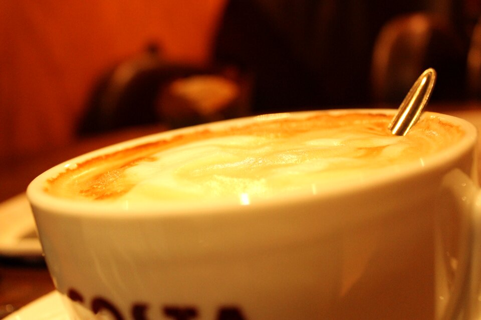 Cappuccino coffee drink