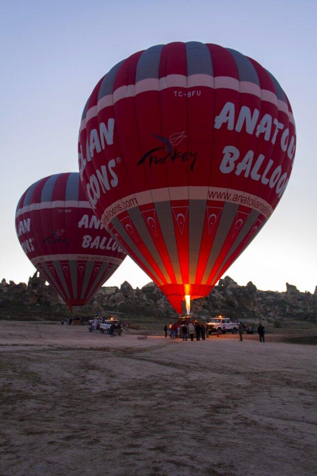 Hot air balloon turkey balloon