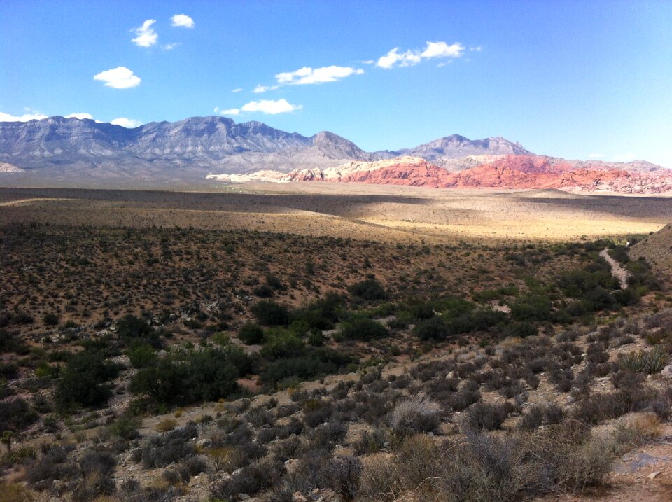 Scenic vegas desert