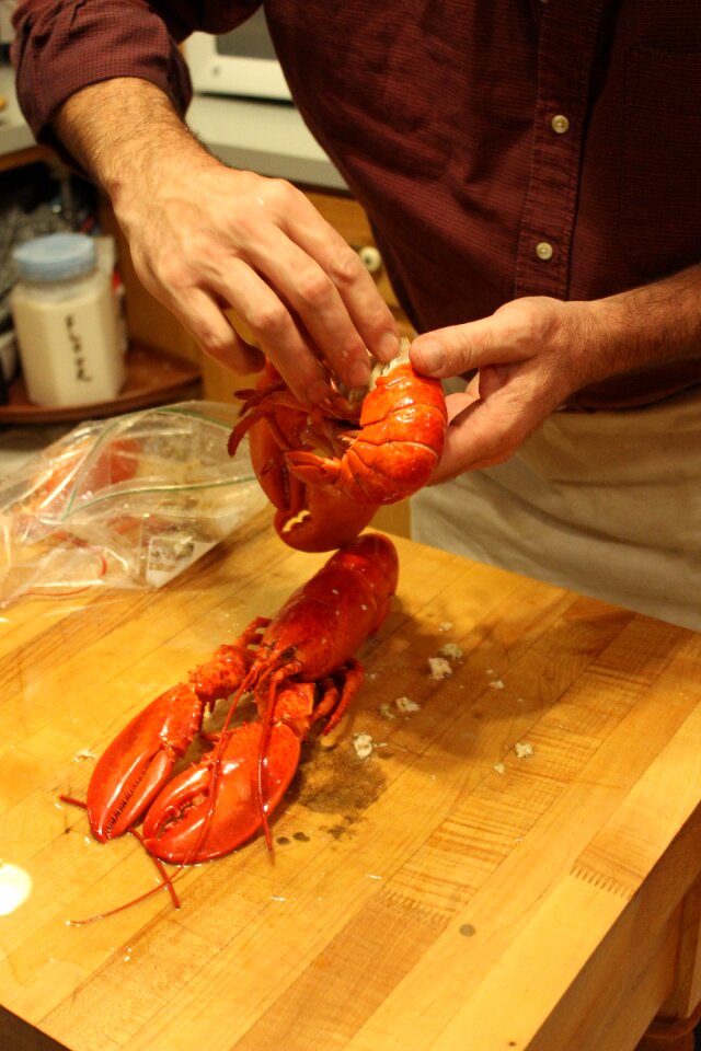 Cooking seafood