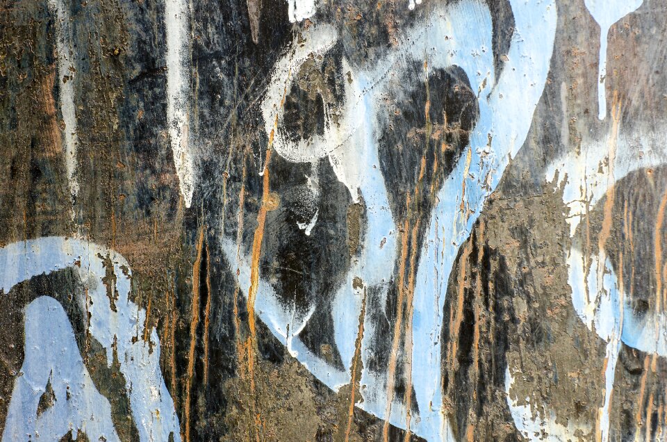Pattern abstract spray