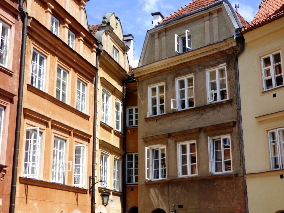 The window shutters buildings