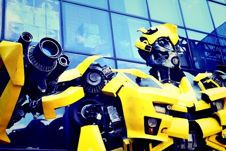 Robot gun event
