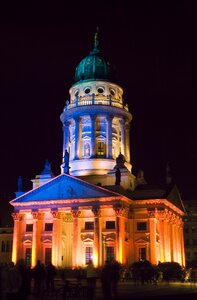 Berlin light installation gendarmenmarkt photo