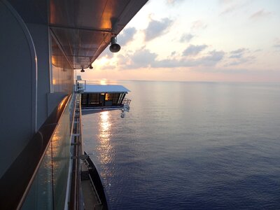 Aida cruise ship deck