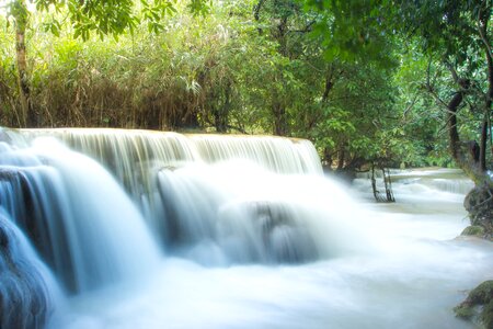 Guangxi waterfall laos Free photos