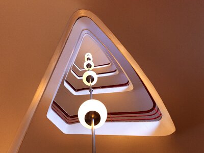 Berlin staircase light