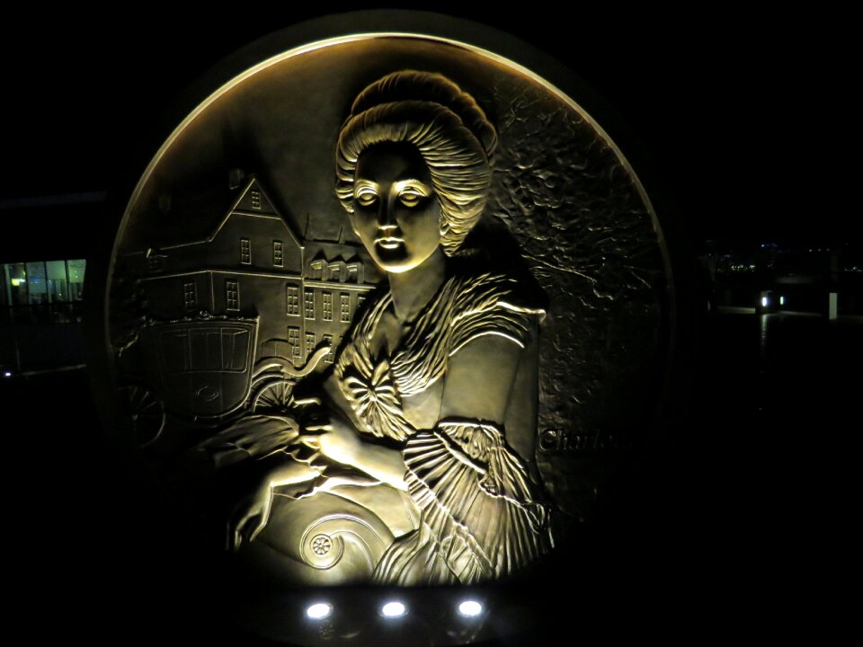Charlotte award saint woman works of art