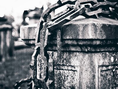 Resting place old cemetery atmosphere