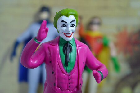 Character figurine superhero