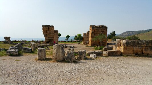 Pamukkale ruin hierapolis