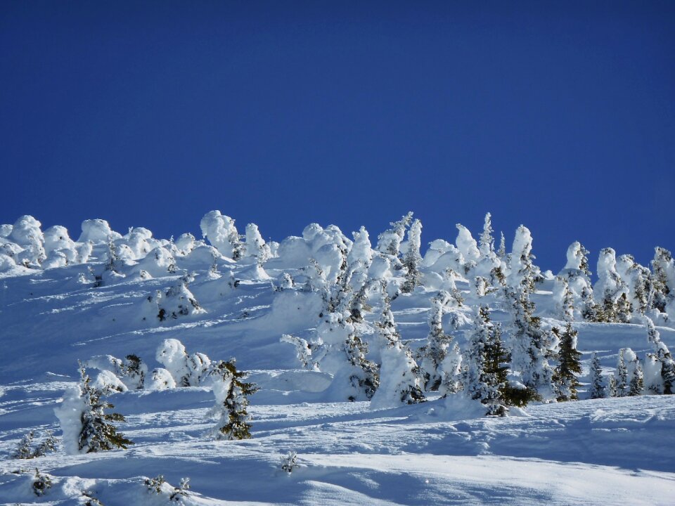 Travel winter snow mountain