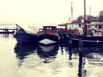 Baltic sea boats wooden ship