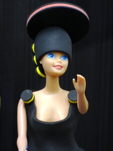 Toy woman wedding dress