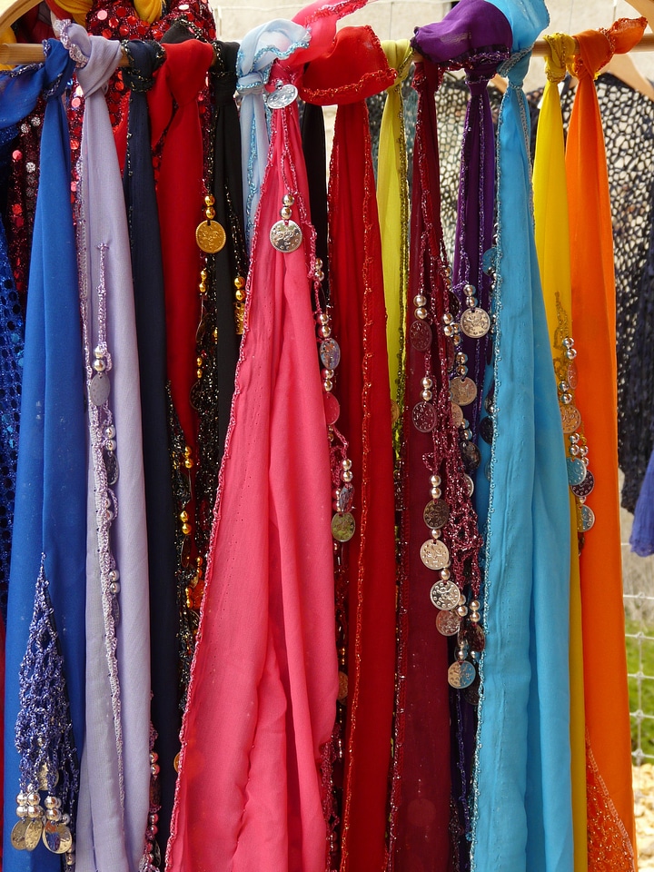 Towels colorful color