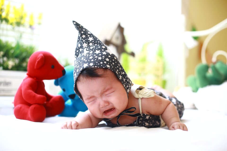 Infant toddler girl