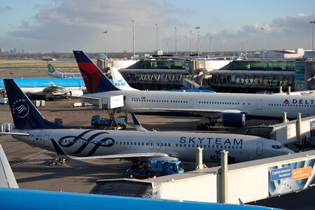 Terminal observation deck terrace