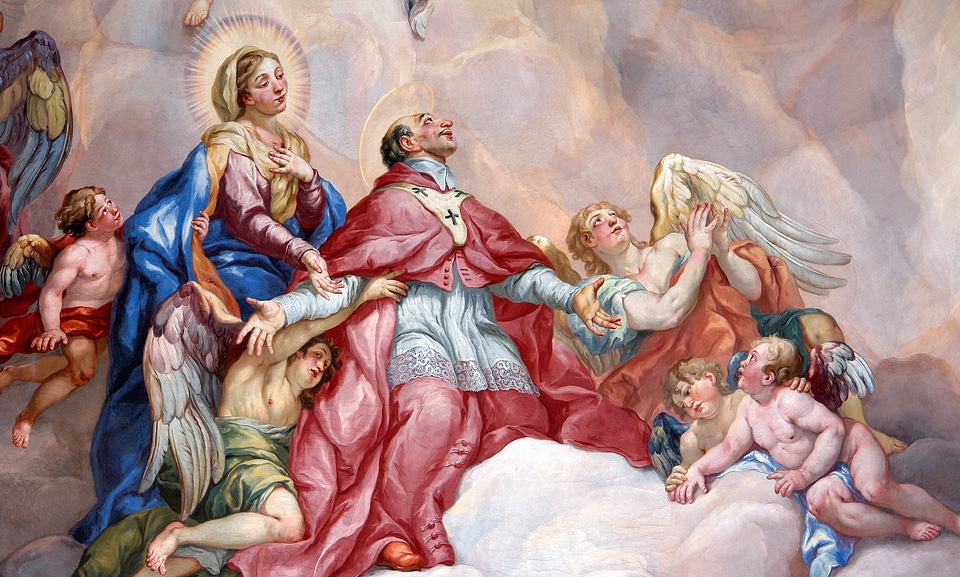 Holy virgin mary catholic church faith