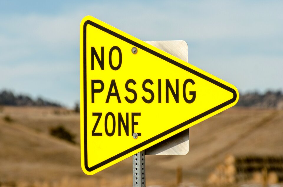 Traffic sign traffic no