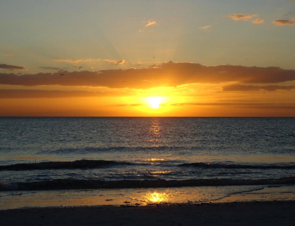 Beach sky awakening