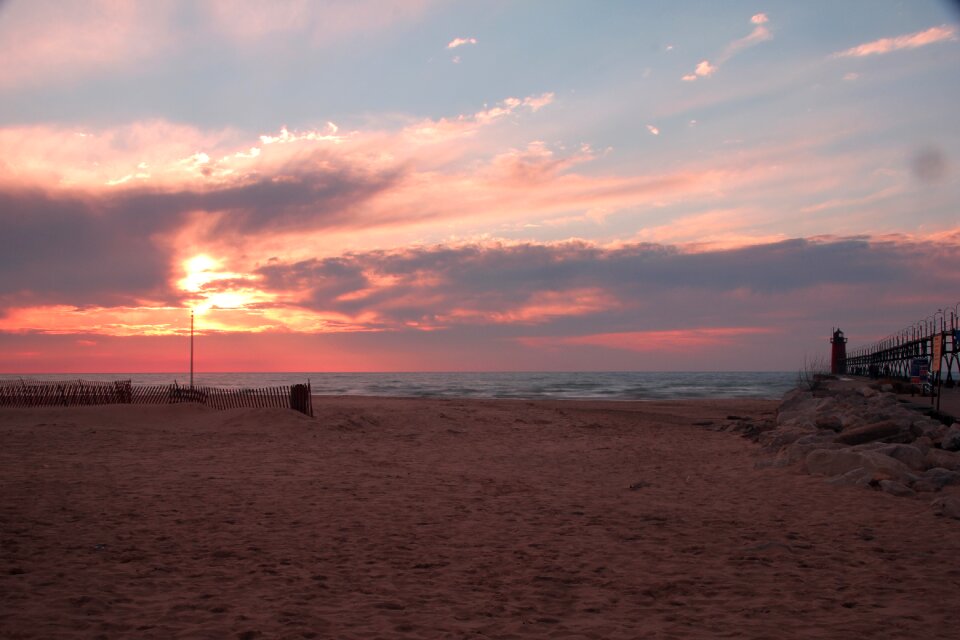 Sin sunset landscape