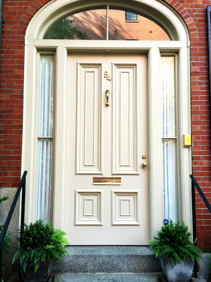 Doors house entrance white
