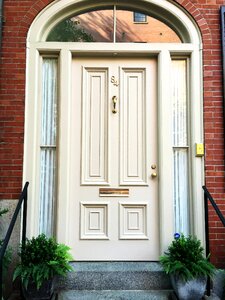 Doors house entrance white