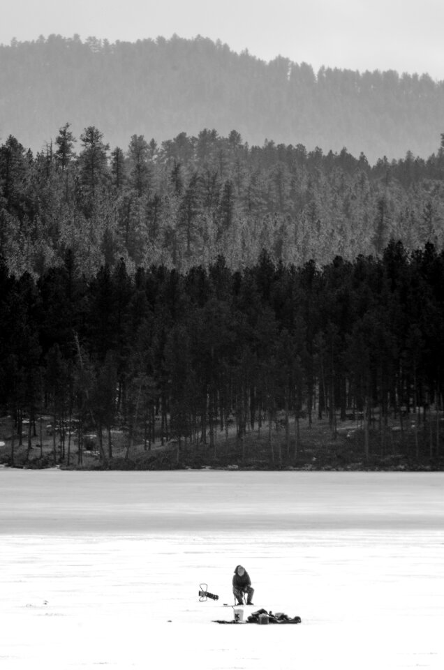 Ice mountains snow