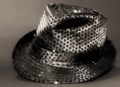 Black and white pretty headwear