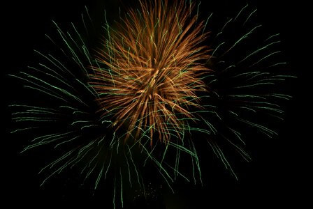 New year fireworks party