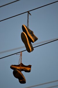 Hanging wire electrics photo