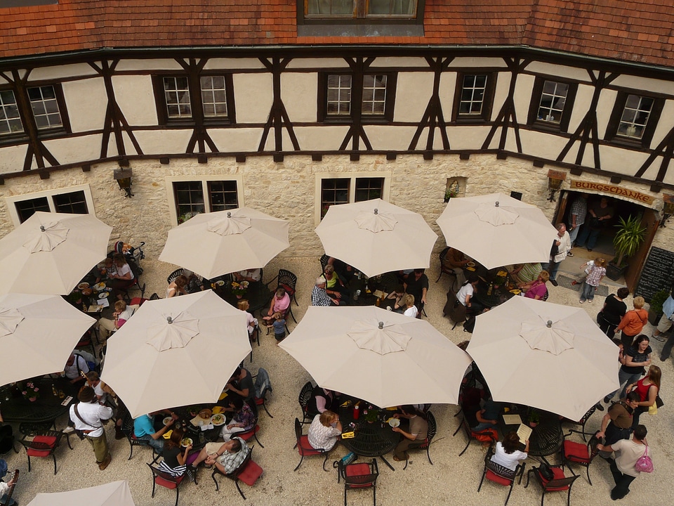 Screen parasols eat