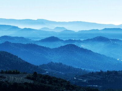 Fog layers priorat