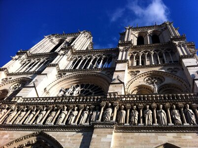 Paris notre-dame cathedral photo