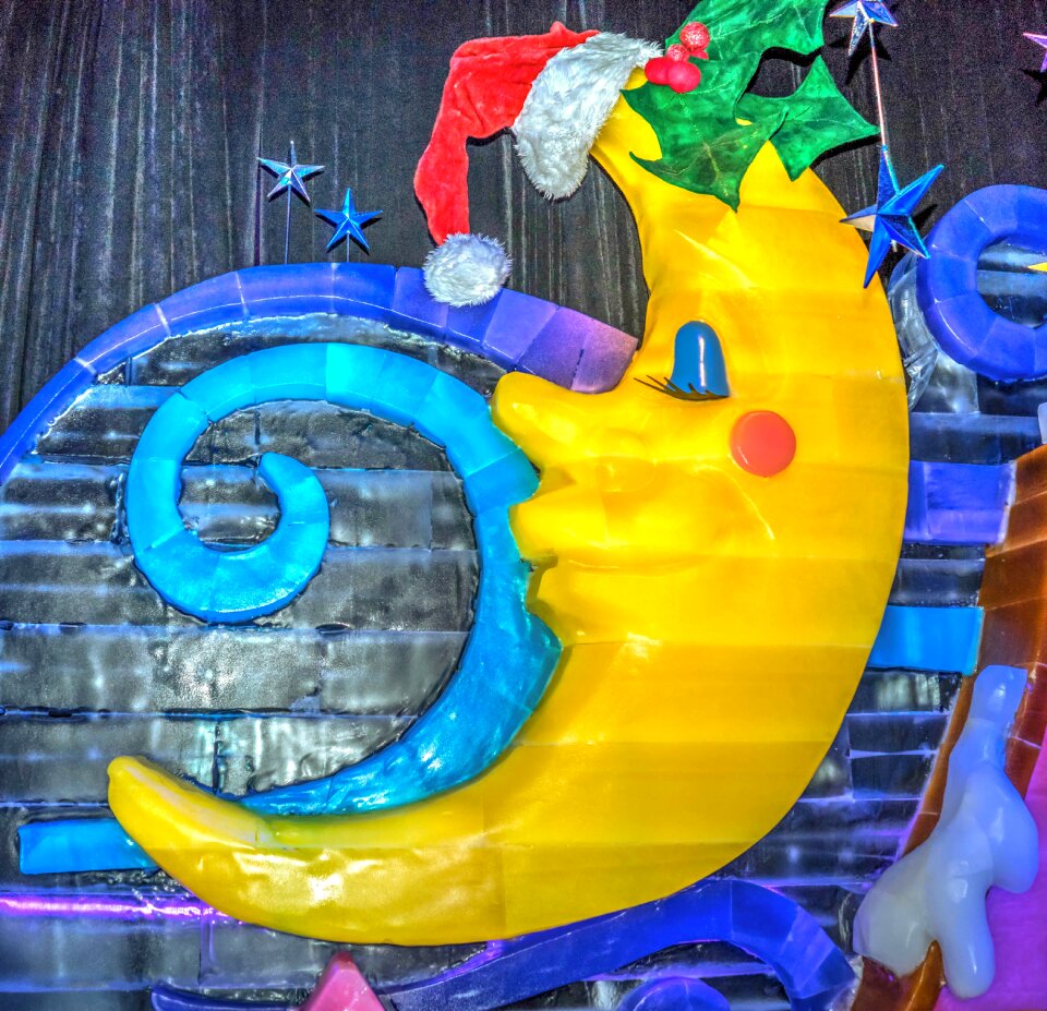 Ice exhibition winter