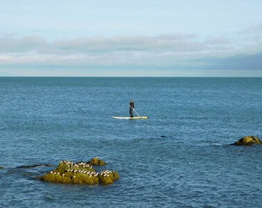 Seascape outdoor nature photo