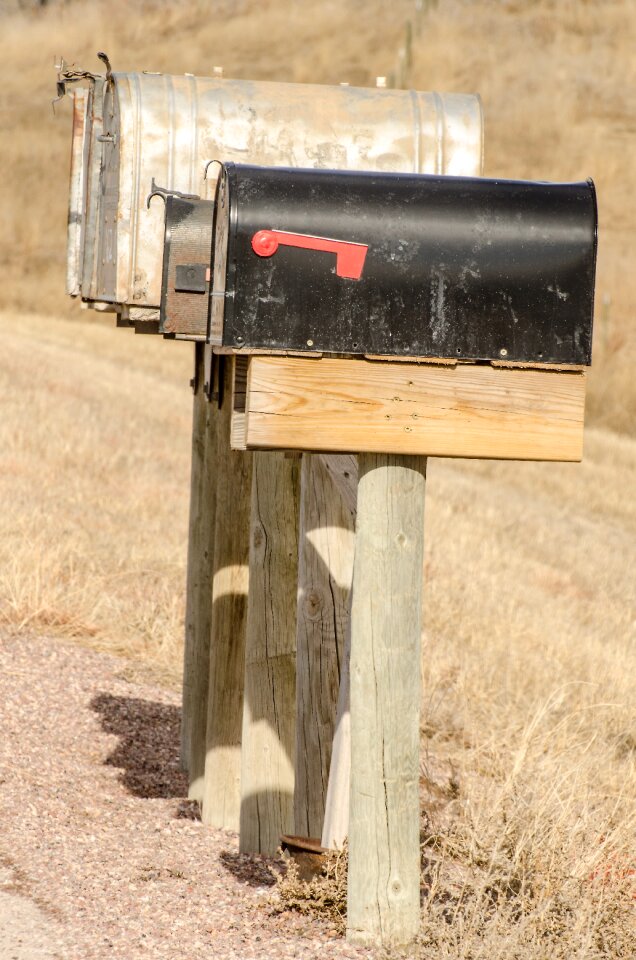 Box rural mail mail route