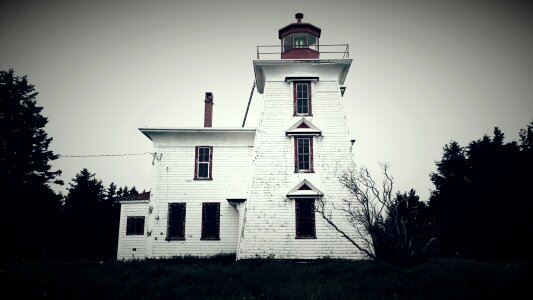 Black and white gray island