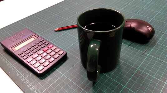Computer coffee mouse