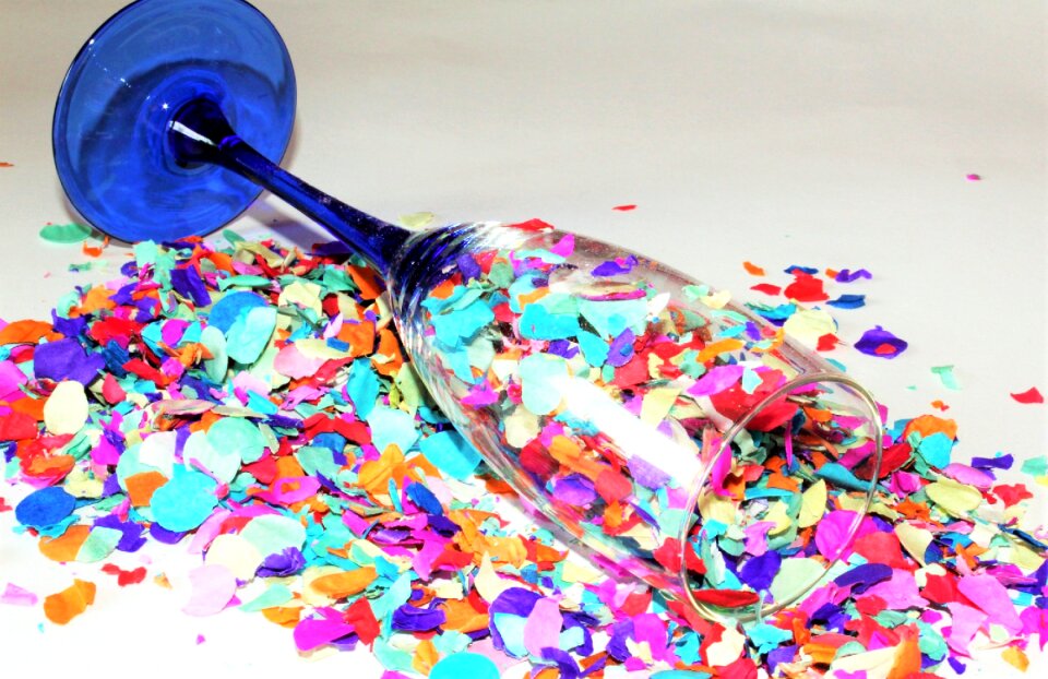Colorful party carnival
