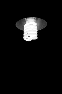 Compact fluorescent energy photo