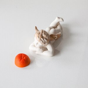 Orange white temptation