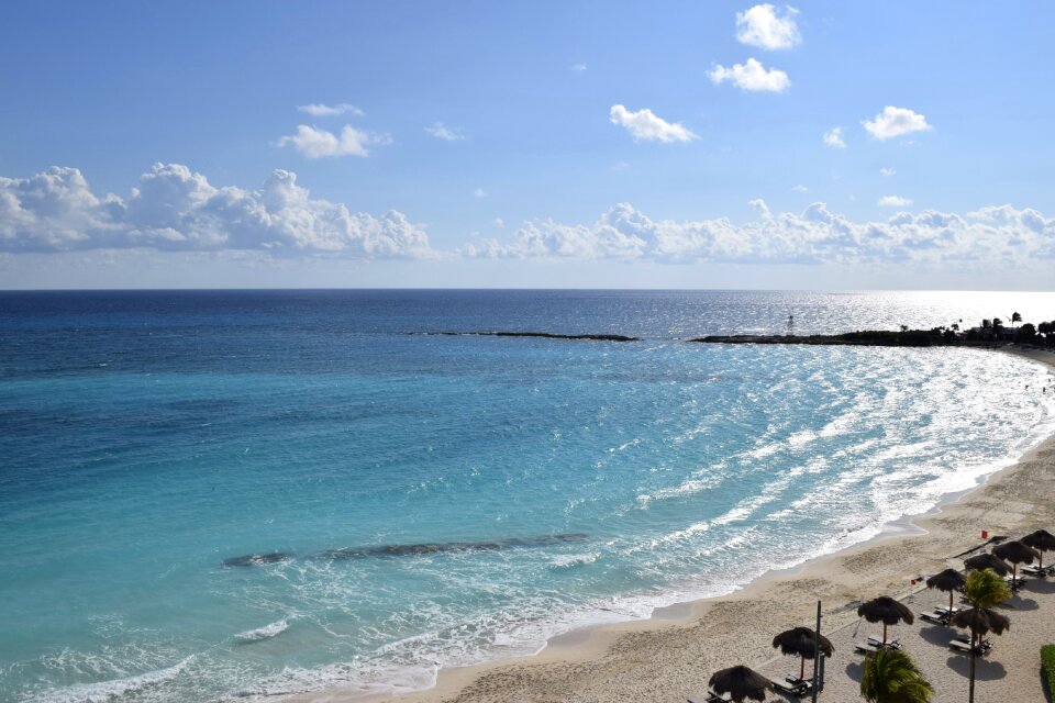 Seashore coastline sea