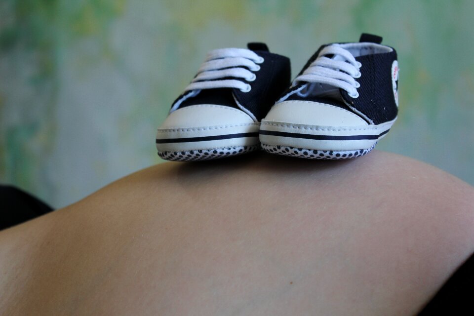 Hands pregnancy by wearing