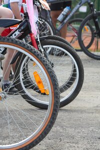 Detail cyclist road cycling