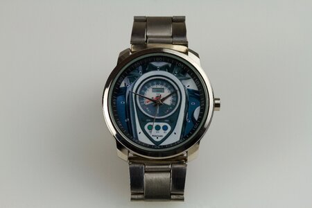 Motorraduhr vn900 clock face photo